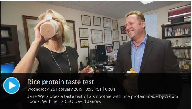 Rice Protein Taste Test